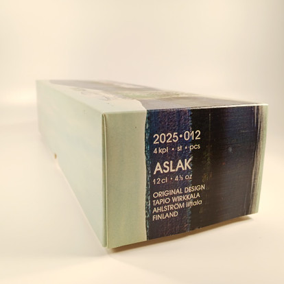 Lasi 4kpl, Aslak, Iittala, design Tapio Wirkkala