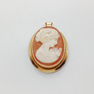 Camee rintakoru, 14k kultaa