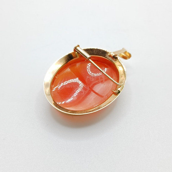 Camee rintakoru, 14k kultaa