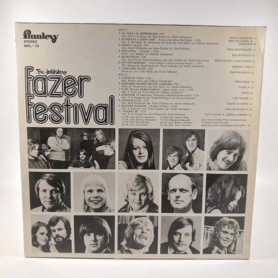 LP-levy, Fazer Festival, 75-v. juhlalevy