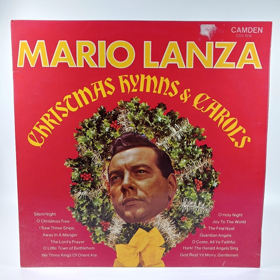 LP-levy, Mario Lanza, Christmas Hymns & Carols