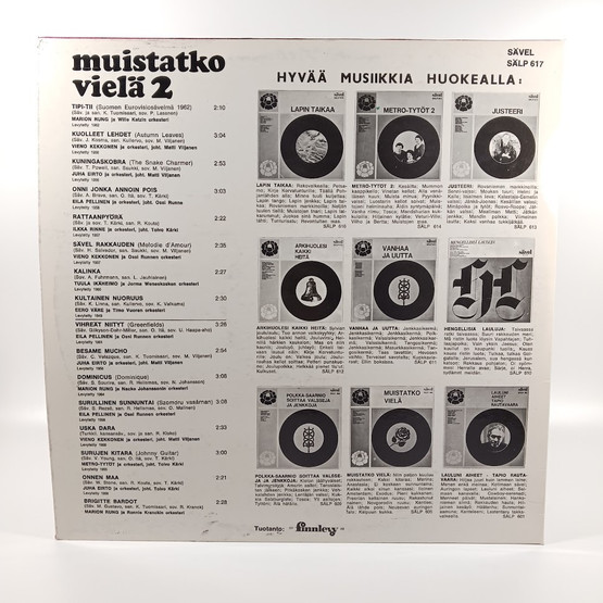 LP-levy, Muistatko vielä 2