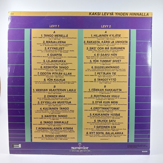 LP-levy, Tangokuninkaat