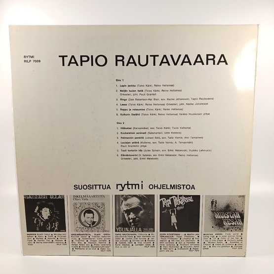 LP-levy, Tapio Rautavaara