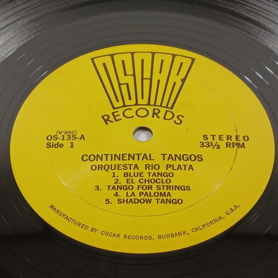 LP-levy, Continental Tangos