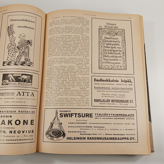 Kirja, Kotiliesi v. 1924