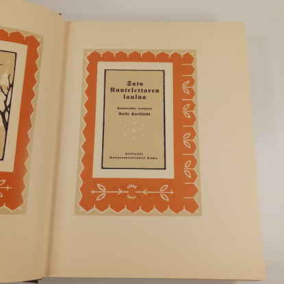 Kirja, Sata Kantelettaren laulua