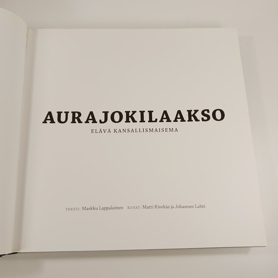 Kirja, Aurajokilaakso, Elävä Kansallismaisema