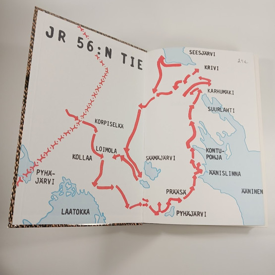 Kirja, Jalkaväkirykmentti 56, 1941-1944