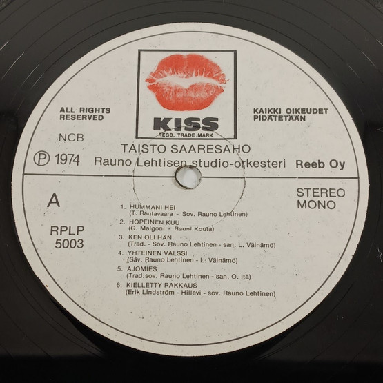 LP-levy, Taisto Saaresaho, Hummani Hei