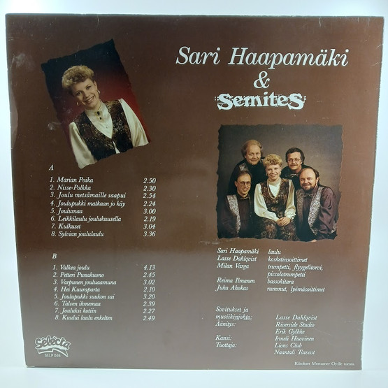 LP-levy, Joululauluja