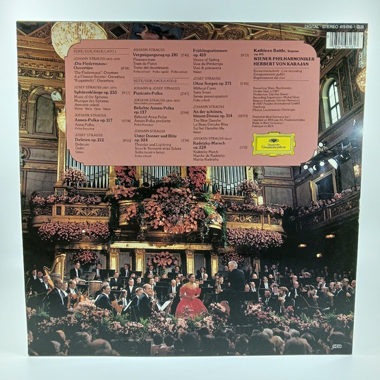 LP-levy, Neujahrskonzert in Wien, New year's concert 