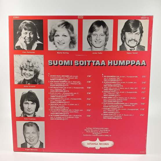 LP-levy, Suomi soittaa humppaa