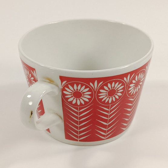 Riikinkukko aamiaissetti, Arabia, design Raija Uosikkinen