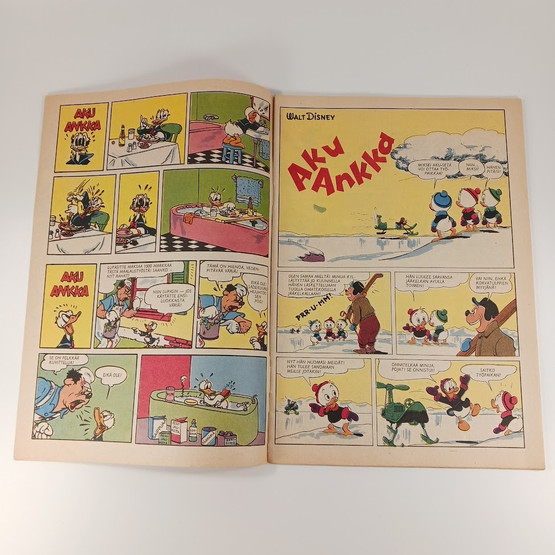 Sarjakuva, Aku Ankka, nro 4 A Huhtikuu 1957