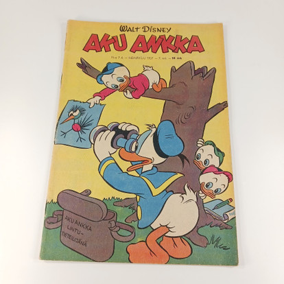 Sarjakuva, Aku Ankka, nro 7 A Heinäkuu 1957