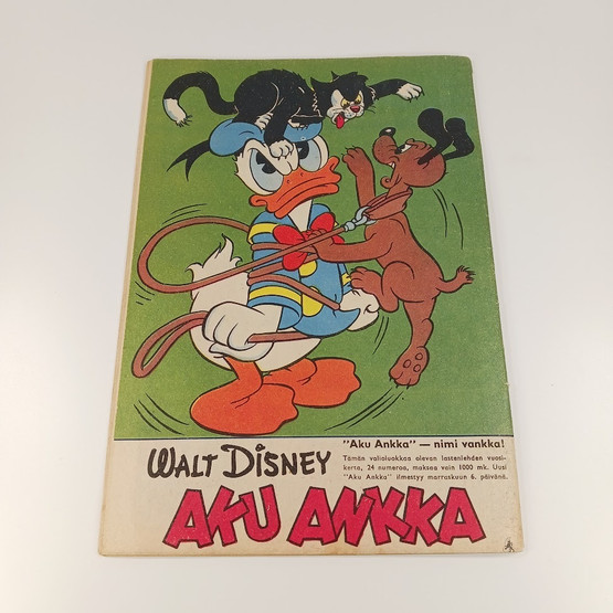 Sarjakuva, Mikki Hiiri ja norsunluukoirat, nro 10 B 1957