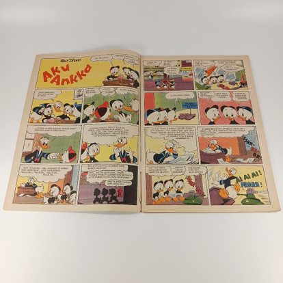 Sarjakuva, Aku Ankka, nro 6 A Kesäkuu 1957