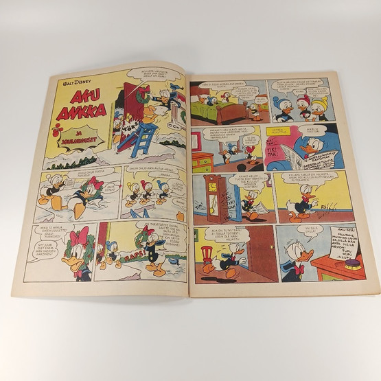 Sarjakuva, Aku Ankka ja joulukuuset, nro 12 B 1957