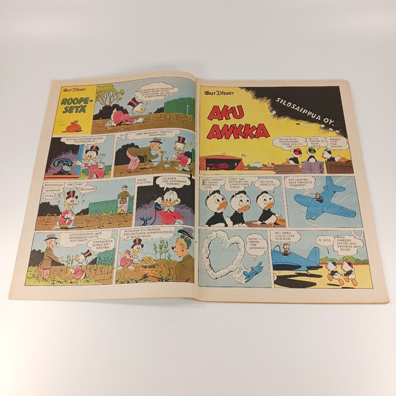 Sarjakuva, Aku Ankka, nro 12, Kesäkuu 1958