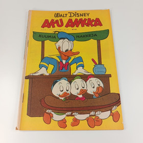 Sarjakuva, Aku Ankka, nro 23, Joulukuu 1958