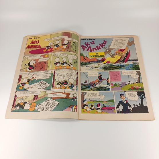 Sarjakuva, Aku Ankka ja merikäärme, nro 3 B 1956