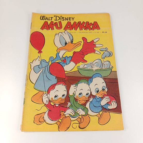 Sarjakuva, Aku Ankka, nro 5 A Toukokuu 1956