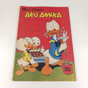 Sarjakuva, Aku Ankka, nro 3 A Maaliskuu 1956