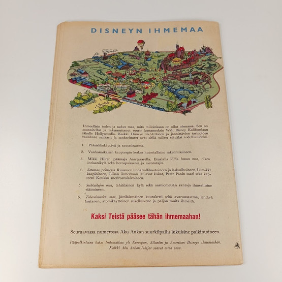 Sarjakuva, Mikki Hiiri ja noiduttu auto, nro 6 B 1956