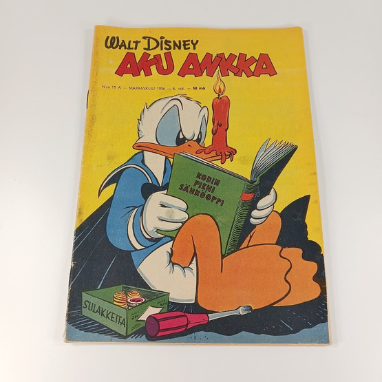 Sarjakuva, Aku Ankka, nro 11 A Marraskuu 1956