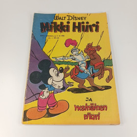 Sarjakuva, Mikki Hiiri ja yksinäinen ritari, nro 11 B 1956