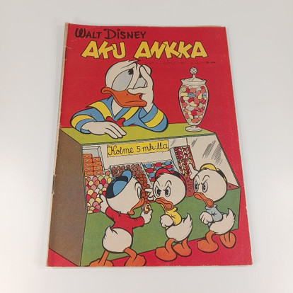 Sarjakuva, Aku Ankka, nro 8 A Elokuu 1956