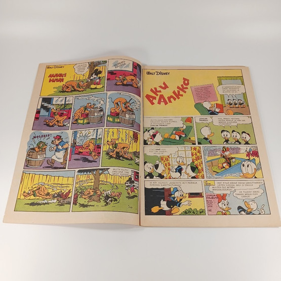 Sarjakuva, Aku Ankka, nro 8 A Elokuu 1956