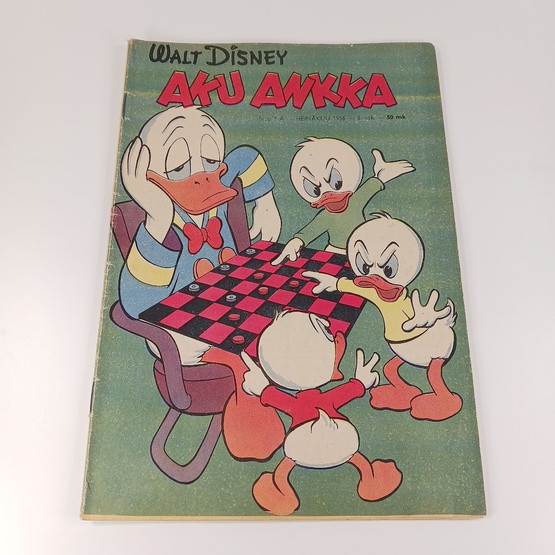 Sarjakuva, Aku Ankka, nro 7 A Heinäkuu 1956