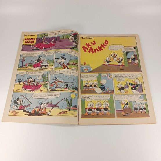 Sarjakuva, Aku Ankka, nro 7 A Heinäkuu 1956