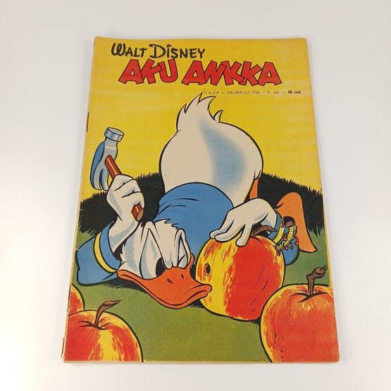 Sarjakuva, Aku Ankka, nro 2 A Helmikuu 1956
