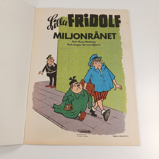 Sarjakuvia 18kpl, Lilla Fridolf