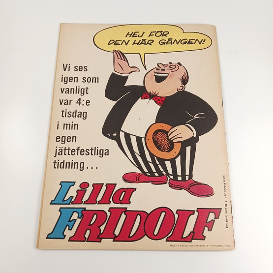 Sarjakuvia 18kpl, Lilla Fridolf