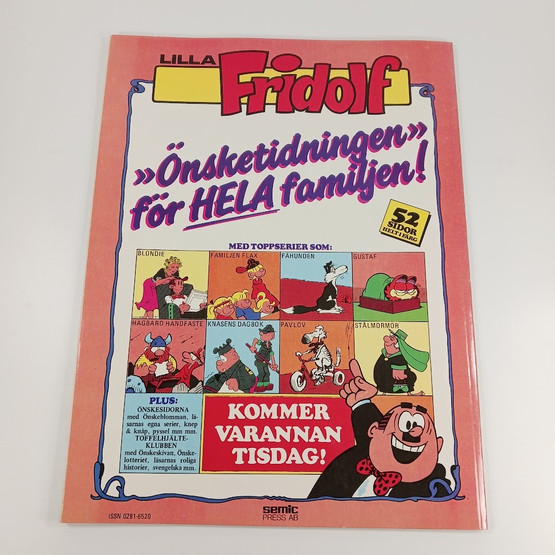 Sarjakuvia 18kpl, Lilla Fridolf