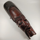 Seinäkoriste, naamio, puuta