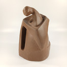 Veistos, sign. V. Leppänen -92