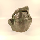 Veistos, sign. V. Leppänen -91