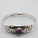 Rannekoru, hopeaa, vuodelta 1958