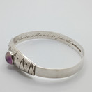 Rannekoru, hopeaa, vuodelta 1958