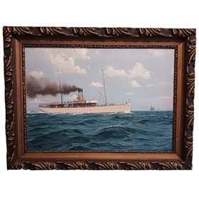 TARJOA! Taulu, Bore Halland, sign. Claus Bergen, öljyvärityö