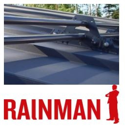 Lumiesteet Rainman 3.0 m kaksiputkiset