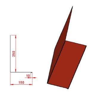Liitoslista - taitelista 3.0 m