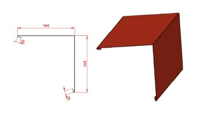 Ulkokulmalista 3.0 m