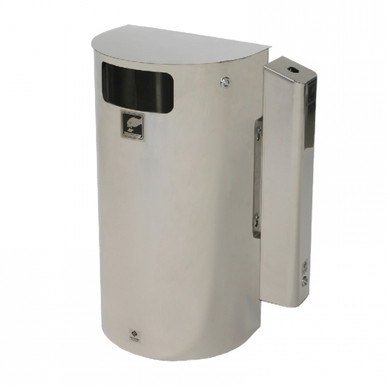 Tuhka- ja roska-astian yhdistelmä 60 l RST