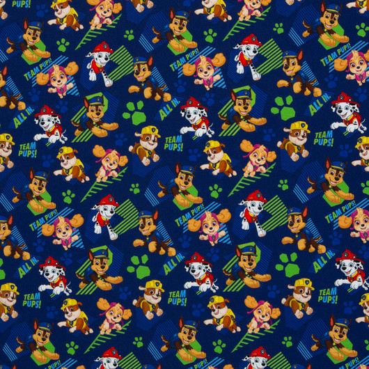 Ryhmä Hau -trikookangas: Team, tummansininen